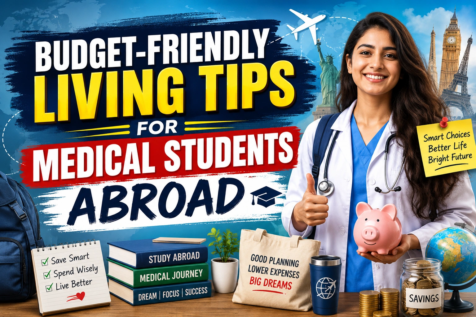 Budget-Friendly Living Tips for Medical Students Abroad